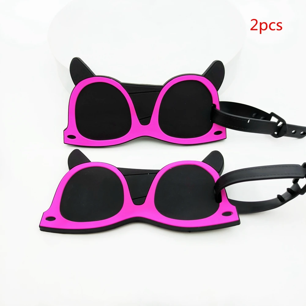 علامات تعليق الأمتعة على عيون الشاطئ للرجال والنساء ، علامات الهوية الإبداعية ، الوقاية من فقدان المطار ، أساسية ، جديدة ، 2 way