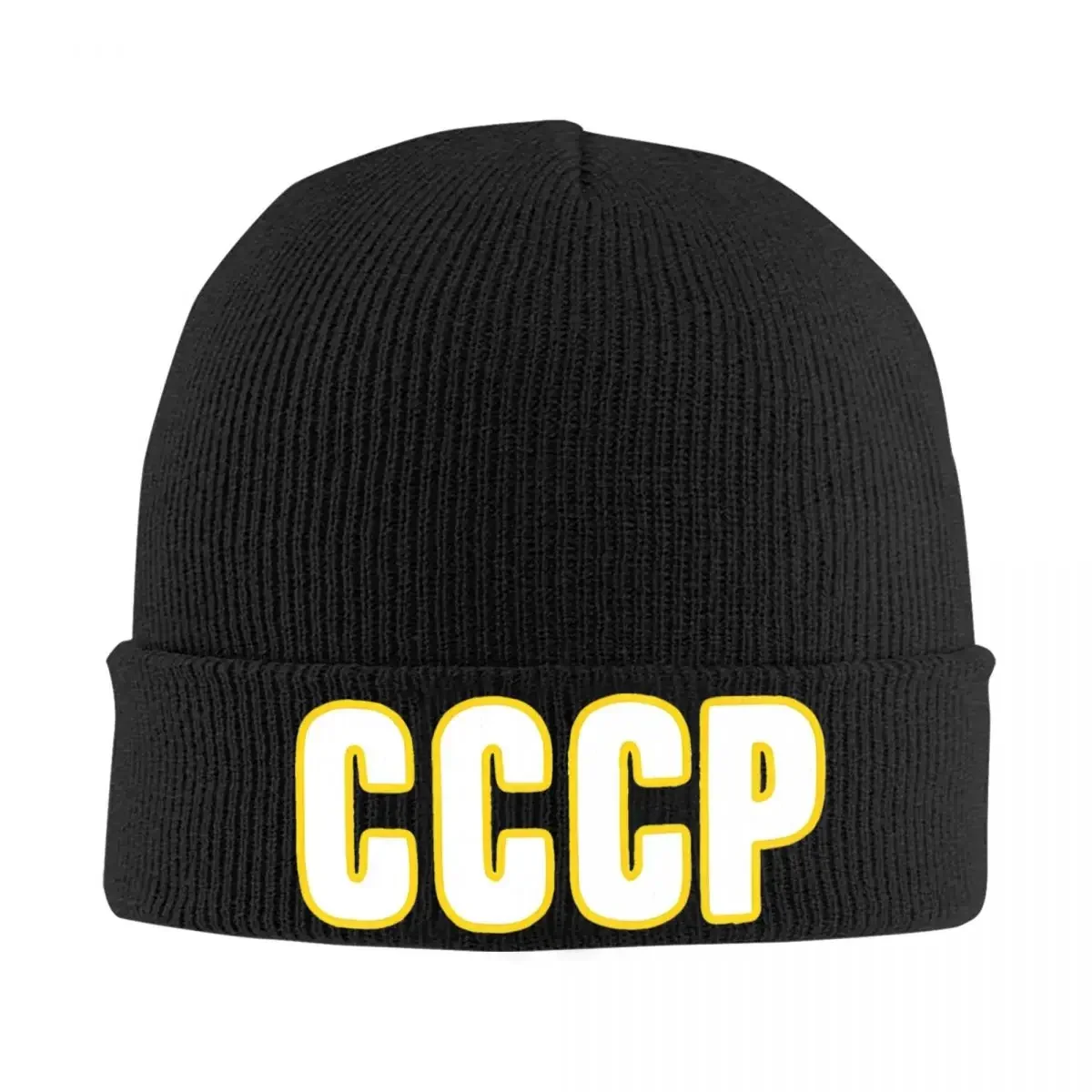 Red Army Hockey Knit Hat Beanie Autumn Winter Hats Warm New CCCP Cap for Men Women