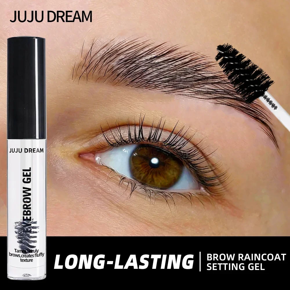 Shaping Eyebrow Styling Gel, Feathery Individual Brows, Wild Brow Soap Gel, Long‑Lasting Waterproof Brow Seal, Clear & Colorless