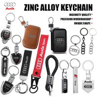 3D Metal Car Key Holder Keyring Keychain Auto Interior Decoration For Audi Sline TT A1 A2 A3 A4 A5 A6 A7 A8 8P B6 B7 B8 Q3 Q5 Q7