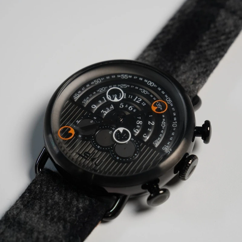

Luxury Brand Sports Stainless Steel Men's Watch Multi-Hands Chronograph Display Quartz Watch Men's Christmas Gift Reloj Hombre