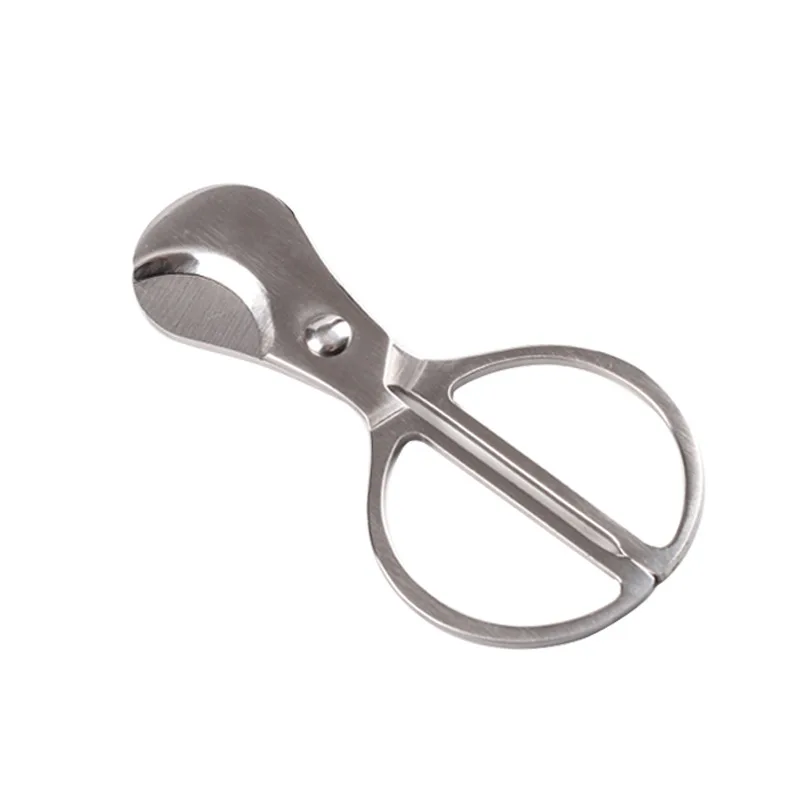 Stainless Steel Cigar Cutter Portable Cigar Scissors Cigar Clipper Knife Accessories Smoking Tools view 6