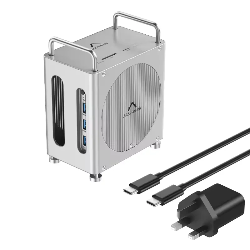 Acasis USB-C 40Gbps ドッキングステーション＆デュアルベイM.2 NVME