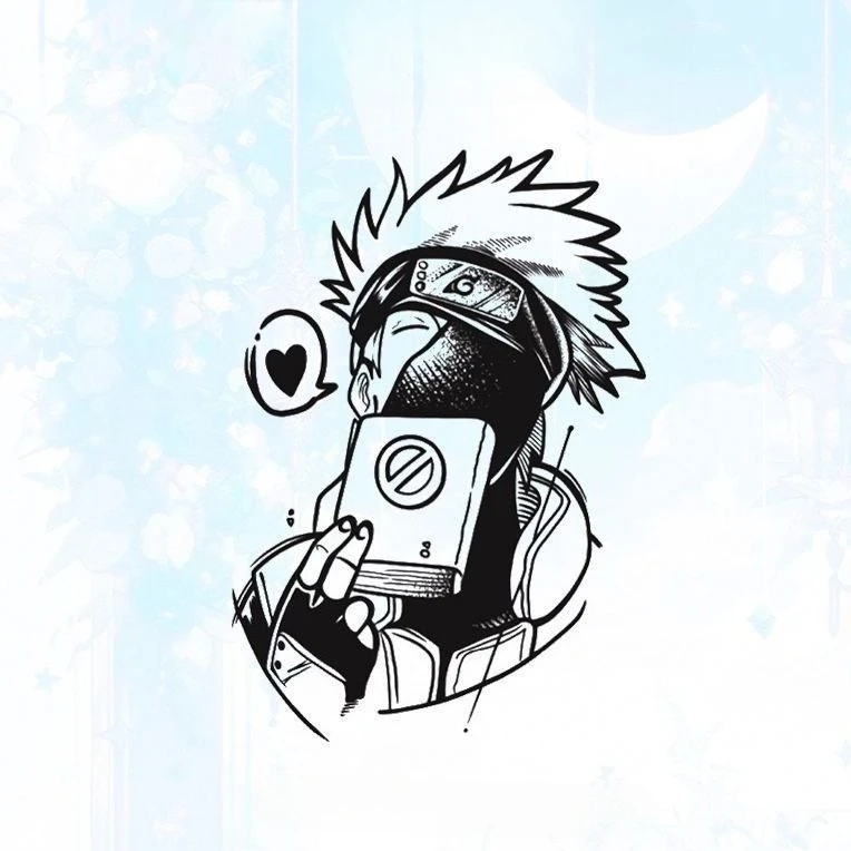 Naruto Anime Temporary Tattoo Stickers Waterproof Black Sketch Fake Tattoos Uzumaki Sasuke Itachi Pain Kakashi Cosplay Body Art