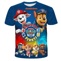 Paw Patrols Crewneck T-shirt Toddler Boys Girls Hoodie Kids Fashion Casual Print Shirt Birthday Gift New 2025 Hot Sale