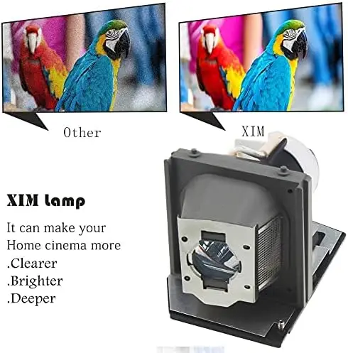 P-VIP 260/1.0 E20.6 لمبات بديلة لـ DELL 2400MP /468-8985 /GF538 مصباح بروجيكتور عالي الجودة 725-10089 310-7578