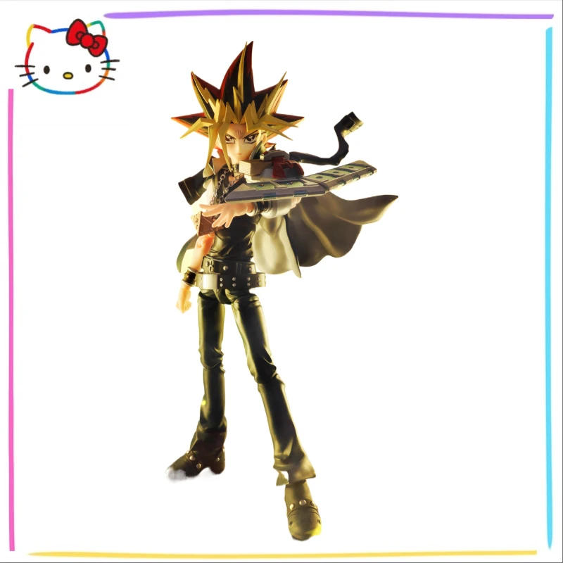 

In Stock Original BANDAI SPIRITS S.H.Figuarts GameKing Mutou YamiYuugi 16cm Anime Model Figure Ornaments Mobile Toys