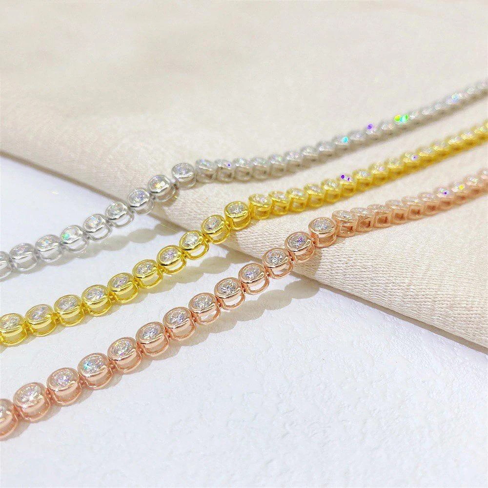 Thumbnail 4 - #6 Latest Moissanite Tennis Bracelets Offers