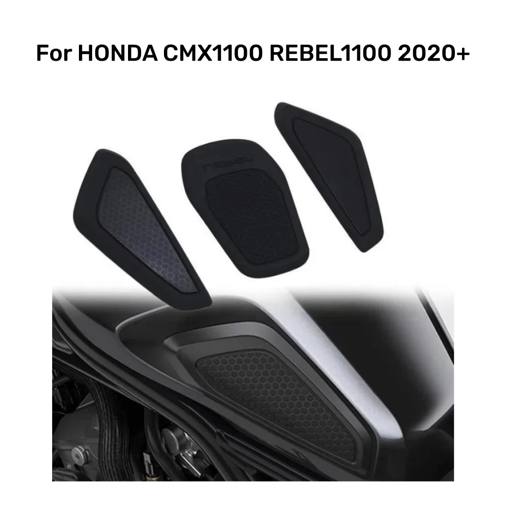 

For Honda Rebel CMX 1100 Rebel1100 CMX-1100 Motorcycle Fuel Tank Pads Sticker Side Gas Knee Grip Protector Traction Decals