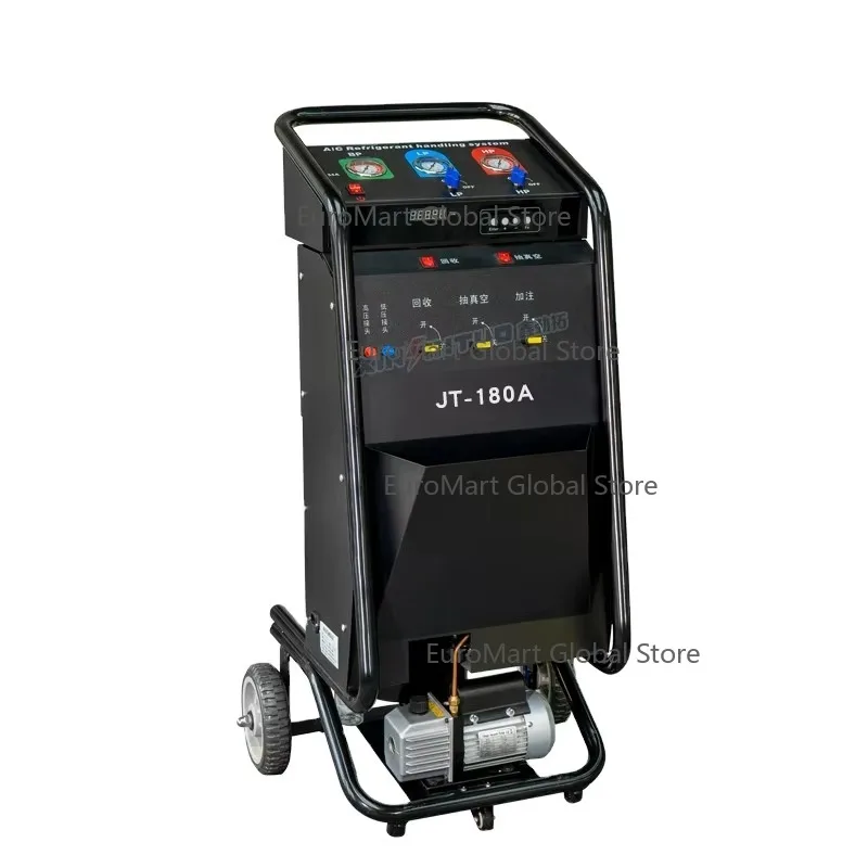 Universal Automobile Air Conditioning Refrigerant Recovery Filling Machine Freon Automatic Function