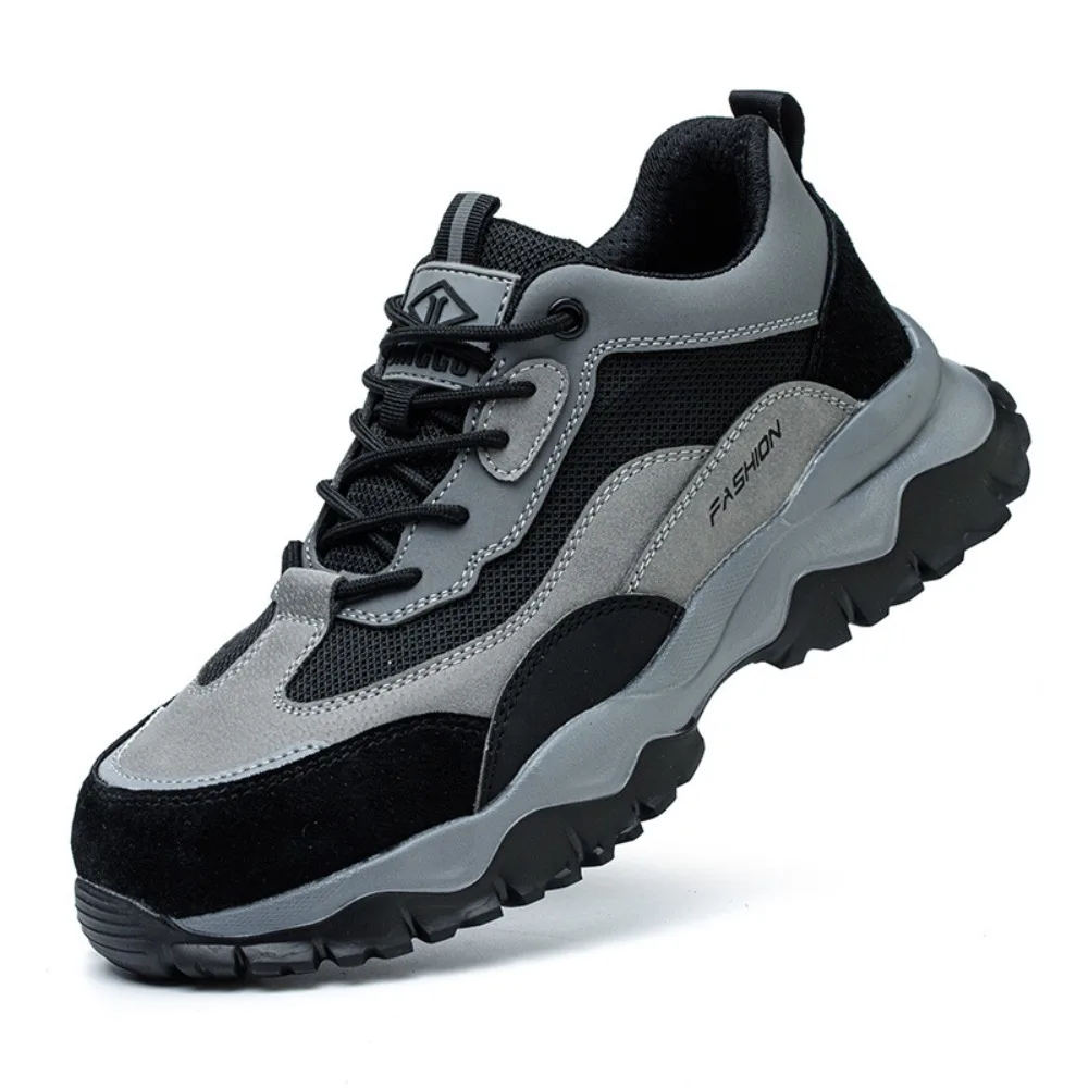 Safety Shoes Anti Smashing Anti Piercing 6kV Insulated Breathable Electrician Work Boots Kevlar Protective Footwear