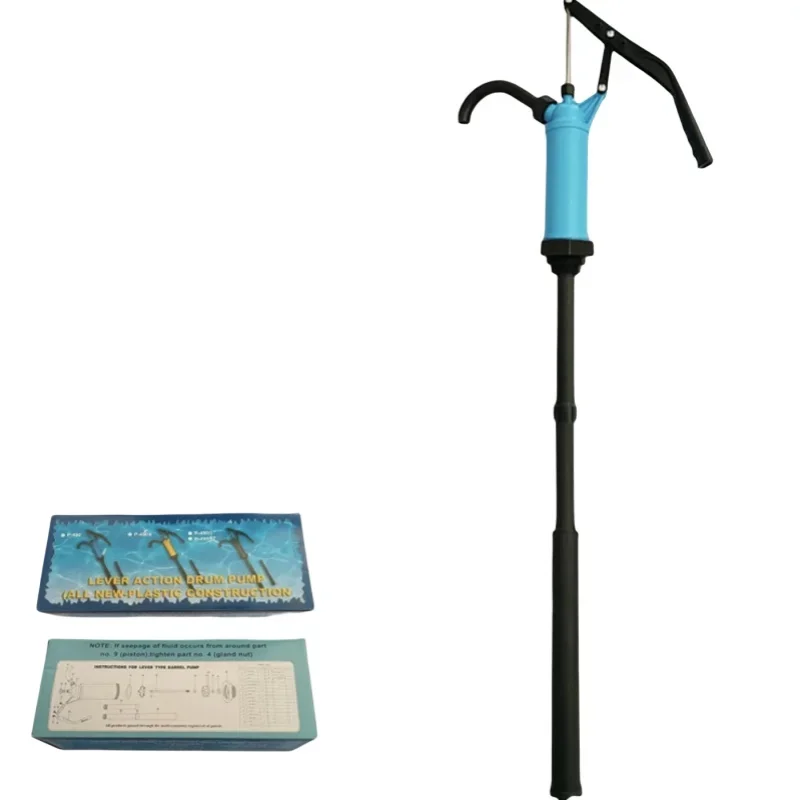 

Blue PP Material 200L Oil Drum Special type Hand pump Alcohol Pump