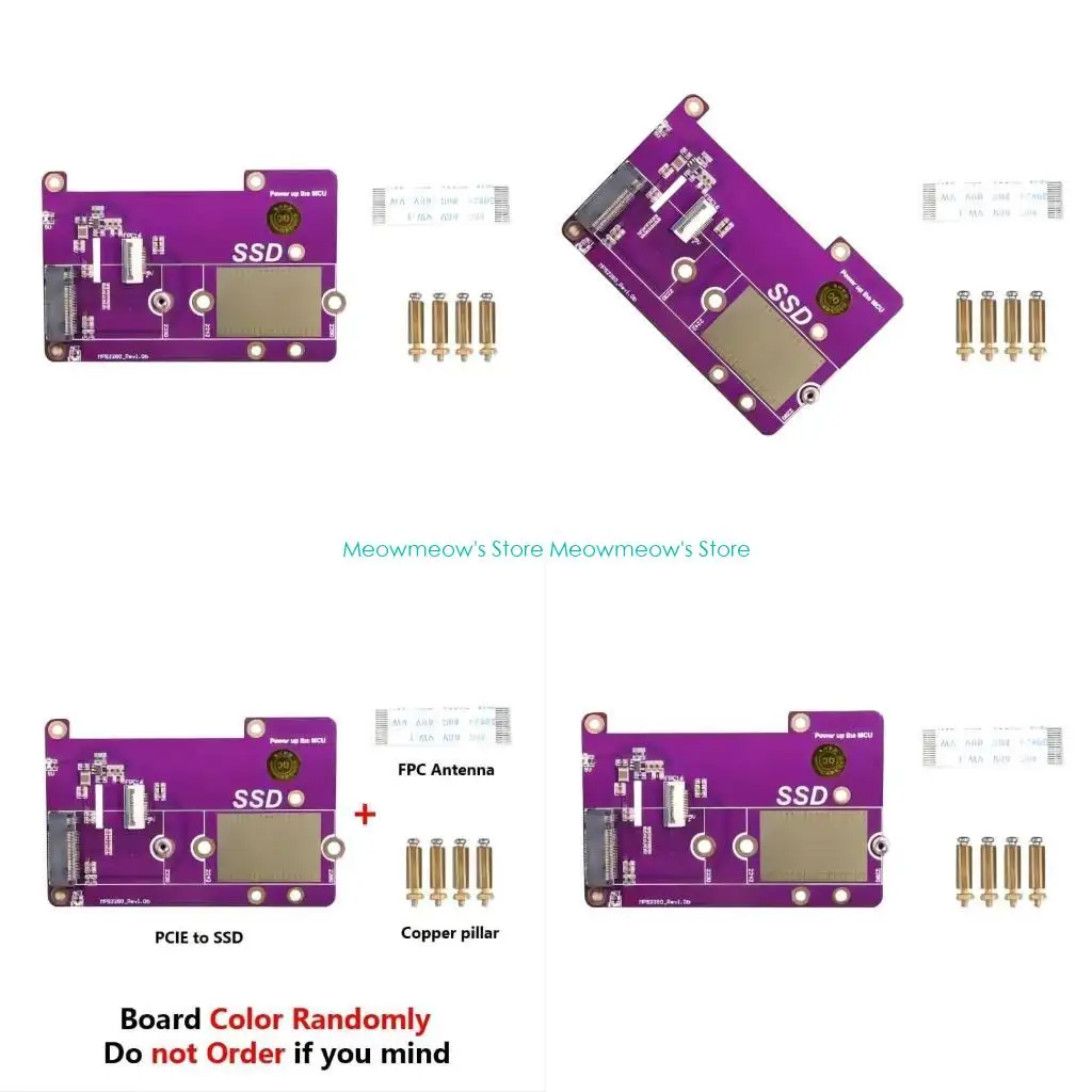 

W91A Improve Speed and Capacity M.2 NVME SSD PCIE Adapter M.2 NVME SSD Expansion Card