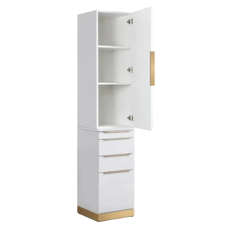 

Modern Gold and White Other Beauty Salon Equipment Wooden Salon - Lockers for Sale