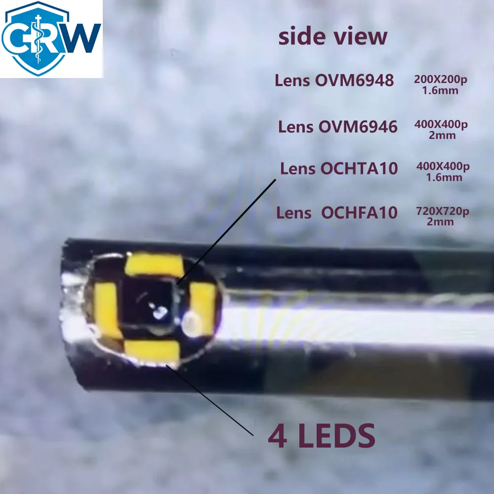 CRW Side View OCHFA10 Compact Medical   Module  Full HD 720P CMOS Sensor for Single-Use Endoscopy Micro USB
