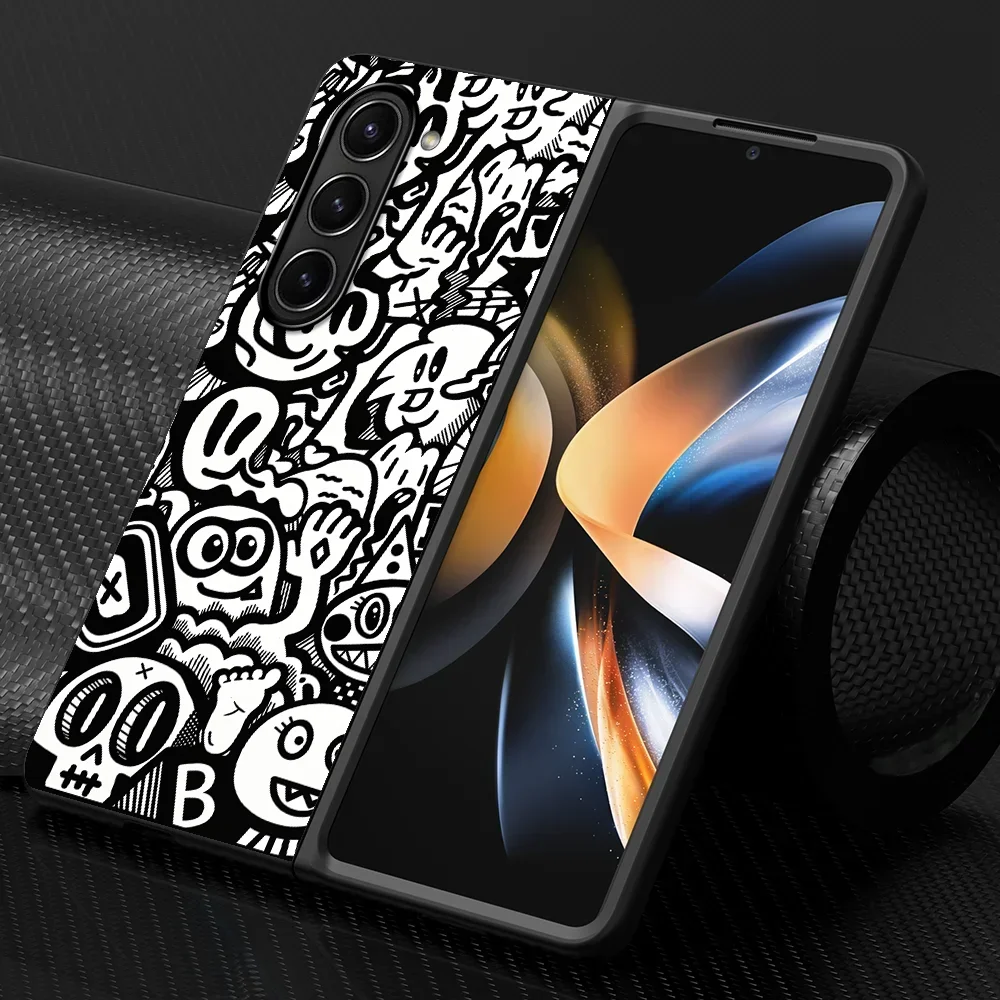 Fashion Street Ferxxo Graffiti Phone Cover Case for Samsung Galaxy Z Fold 8 Ultra ZFold5 ZFold4 Z Fold8Ultra ZFold7 ZFold6 Z