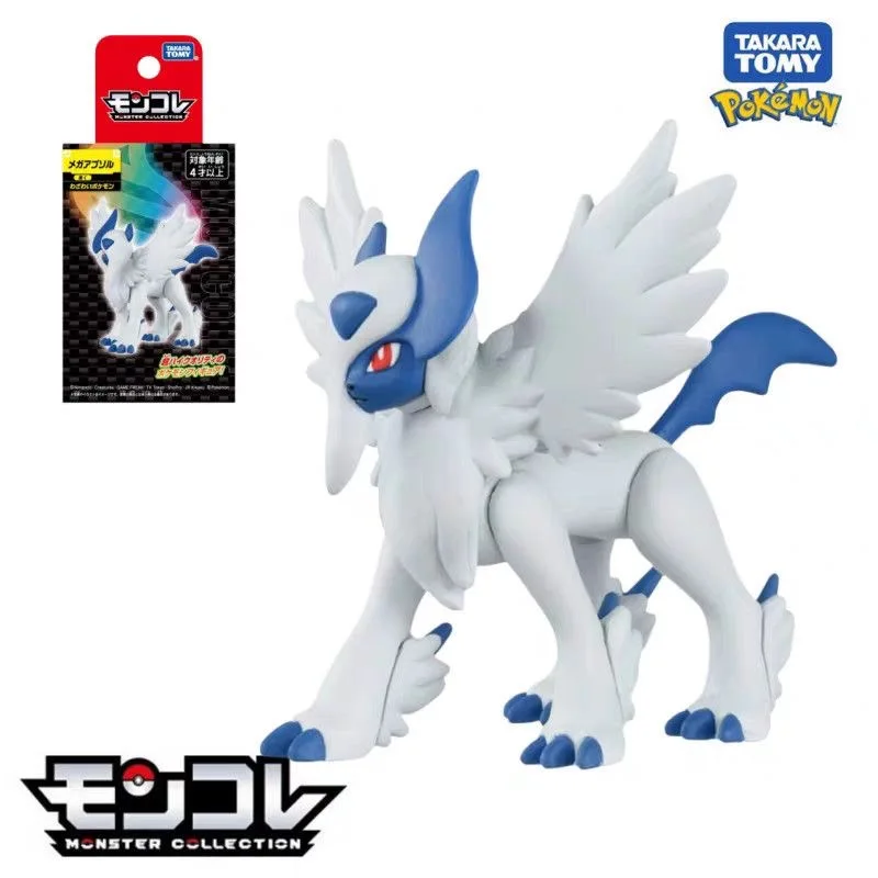 TAKARA TOMY Pokemon figura MEGA Gyarados Mawile Ampharos Gardevoir Sableye Lucario Absol Tyranitar muñecas coleccionables en miniatura Juguetes