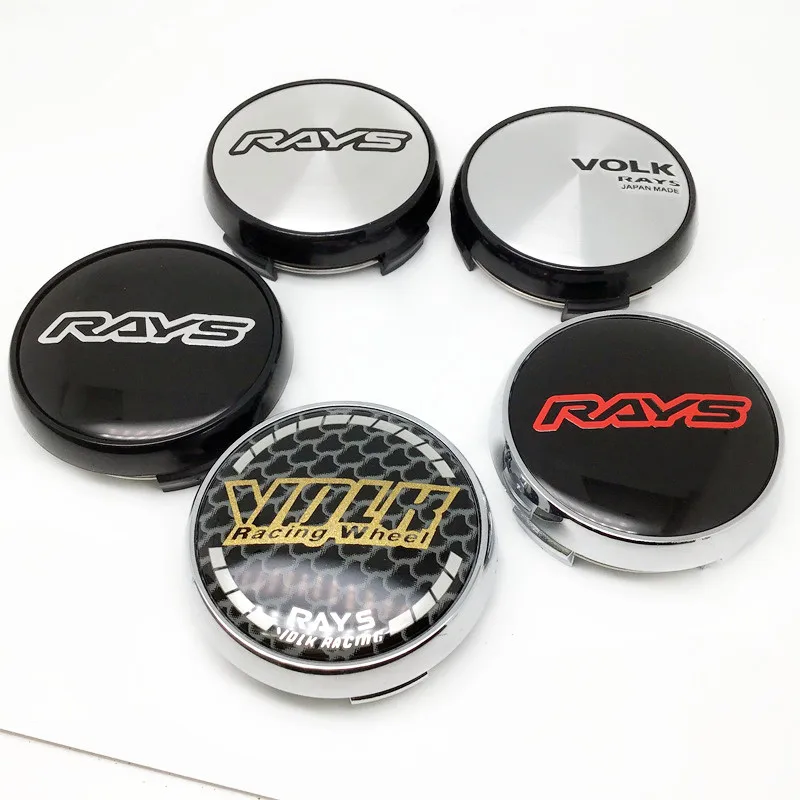 4pcs 65mm for Rays TE37 Wheel Center Cap Hub Cap Replacement Dust Rim Hub Styling Auto Accessories