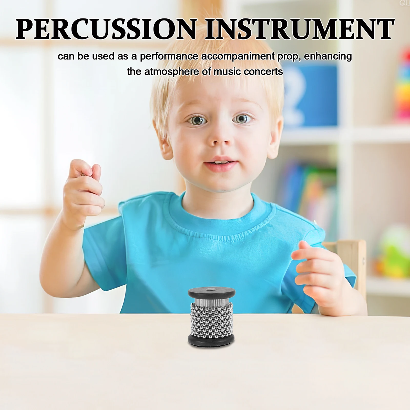 

Cabasa Instrument Hand Percussion Kids Toys Orff Shaker 6 5 Size Childsafe Educational Accessories Kids Baby Toy Hand Percussion
