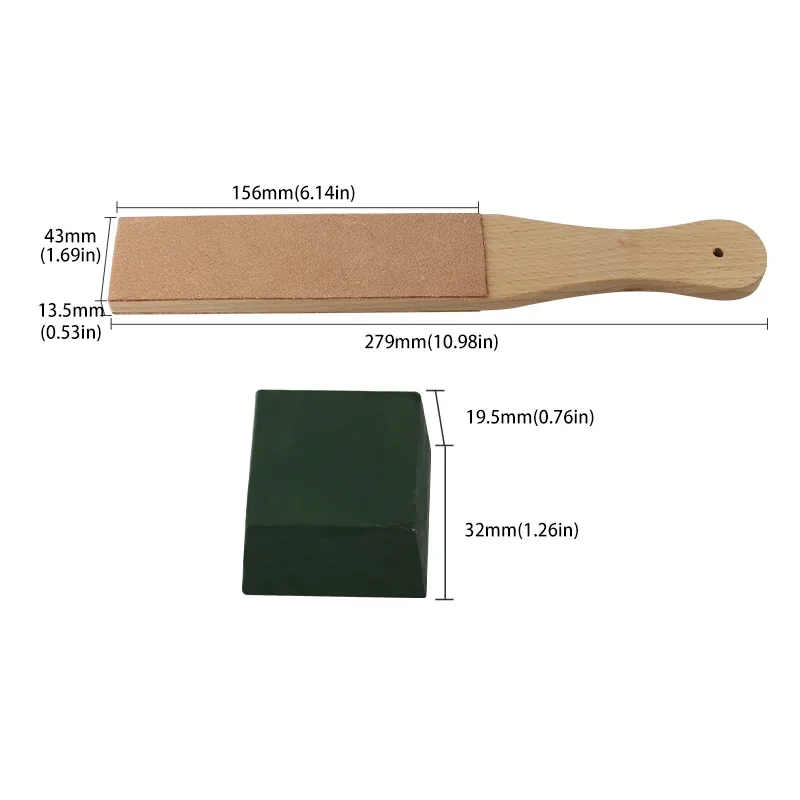 DIY leather tool sharpening sharpening board vegetable tanned leather sharpening board