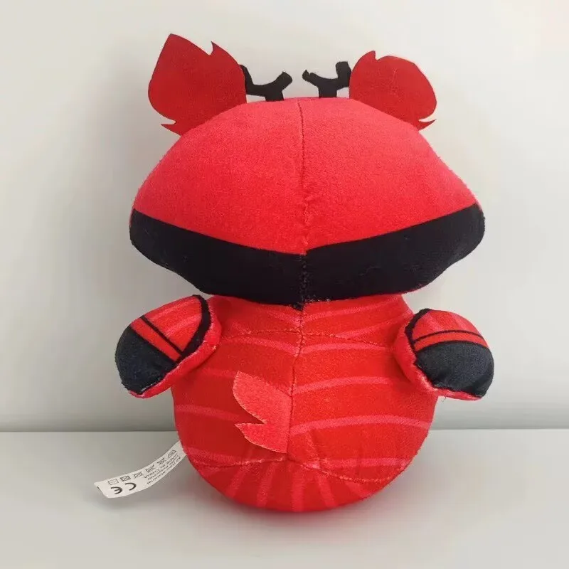 En Stock Hazbin hôtel Alastor chat forme peluche poupée mignon oreiller cadeau de fête Alastor chat canard en peluche poupée unisexe cadeau d'anniversaire