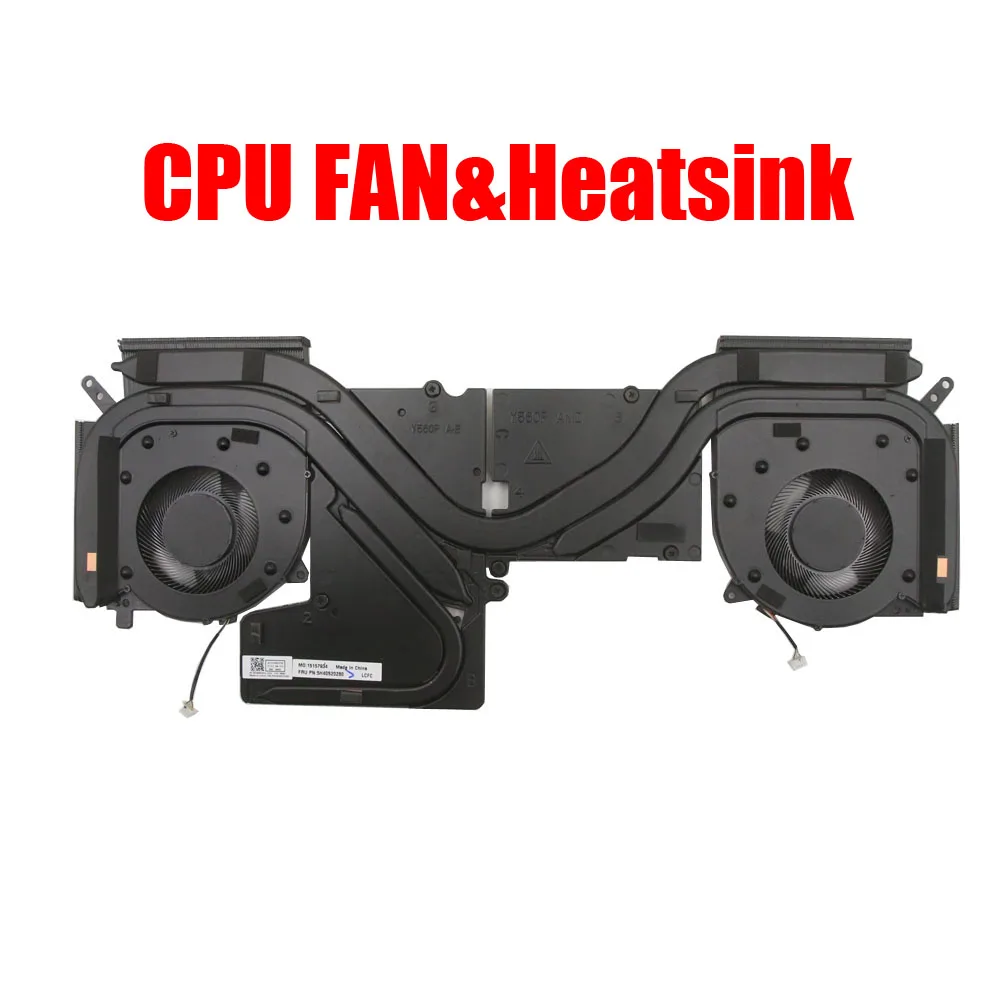 Laptop CPU FAN&Heatsink For Lenovo For Legion 5 Pro-16ACH6H 5H40S20280 5H40S20281 5H40S20282 AT1ZV001FF0 Thermal module 82JQ E5