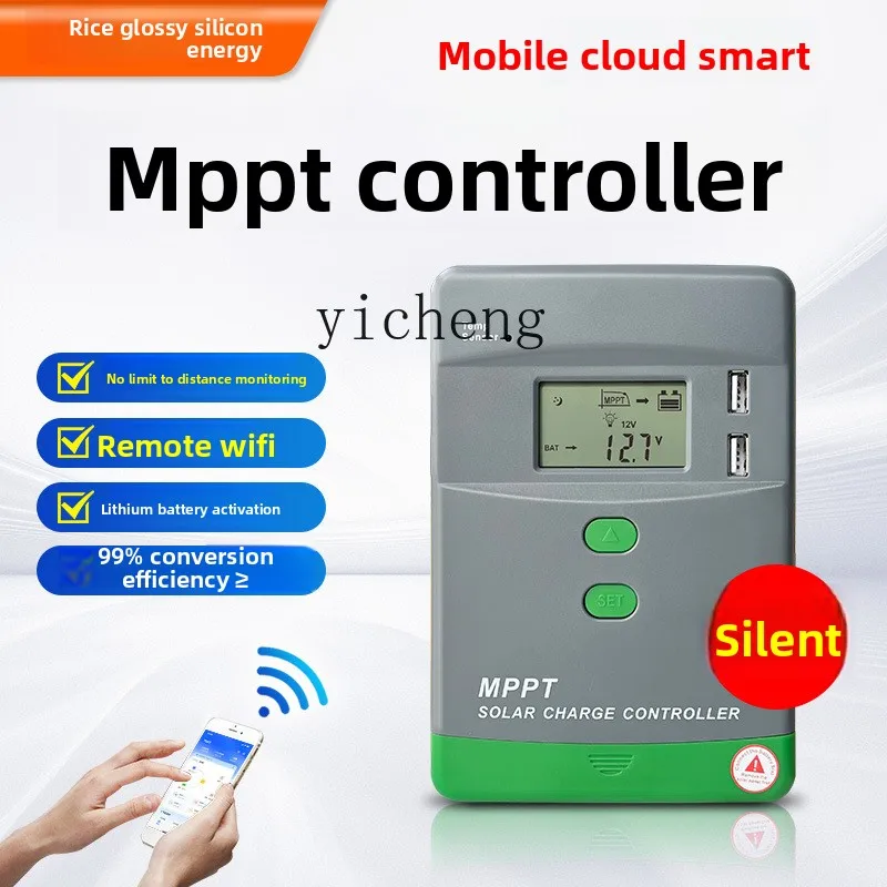 

ZK solar controller automatic universal photovoltaic panel charging with wifi bluetooth
