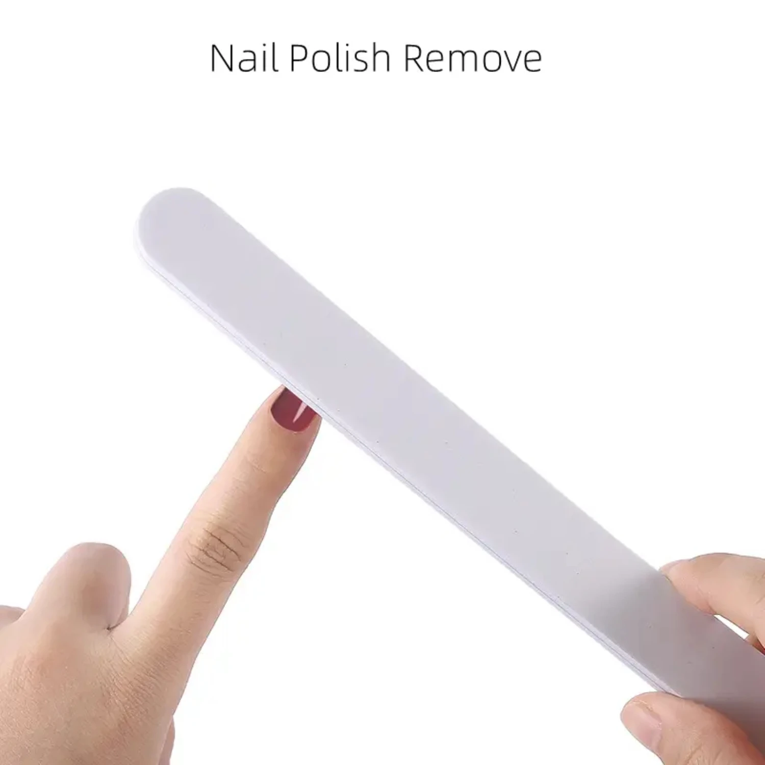 Luksusowy 3-częściowy zestaw do manicure z lakierem do paznokci, zestawem do pedicure, pilnikiem i gąbką do zdobieniowania paznokci