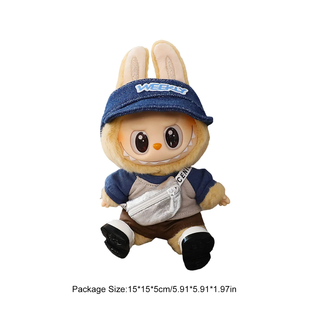 Ropa para muñecas Kawaii, ropa pequeña para muñecas, muñeca de peluche, ropa cambiante, traje, accesorios para muñecas, regalo de Navidad