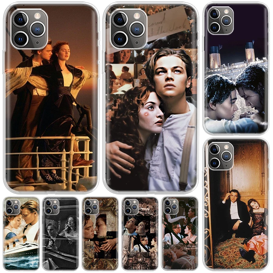 Titanic Movie Rose Jack Cover For iPhone 16 15 14 13 12 11 Pro Max Apple Phone Case X XS 7 Plus 8 + Art Customized Print Shell 1