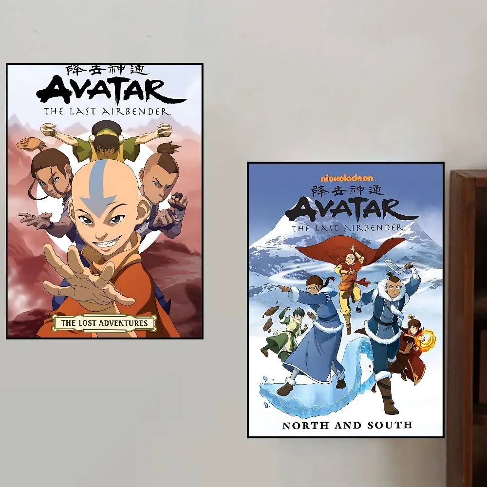 A- Avatar The Last Airbender-S Poster Canvas Paintings Posters & Prints Home Bedroom Living Room Decor