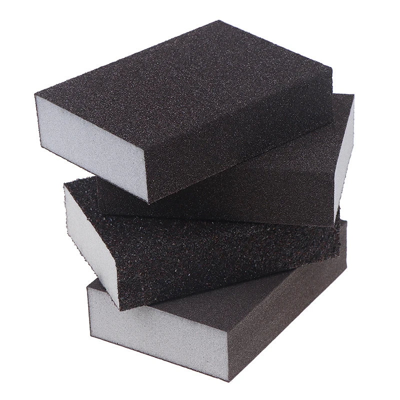 

3Pcs For Metal Wood Drywall Glass Polishing Polishing Grinding Sponge Pads Manual Sanding Sponge Blocks Reusable Washable