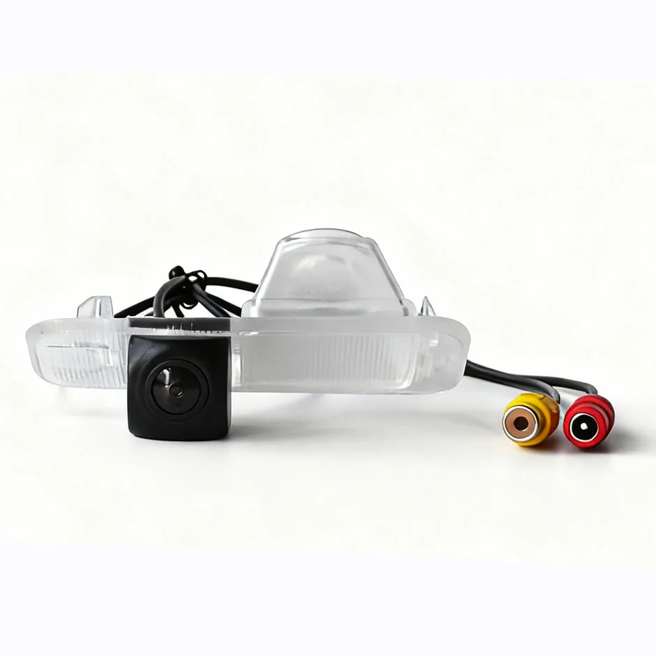 QXNY HD Rear View Backup Camera Reverse AHD or CVBS License Plate Light Parking Safety Fits Kia Rio 2 3 JB UB QB K2 Pride..