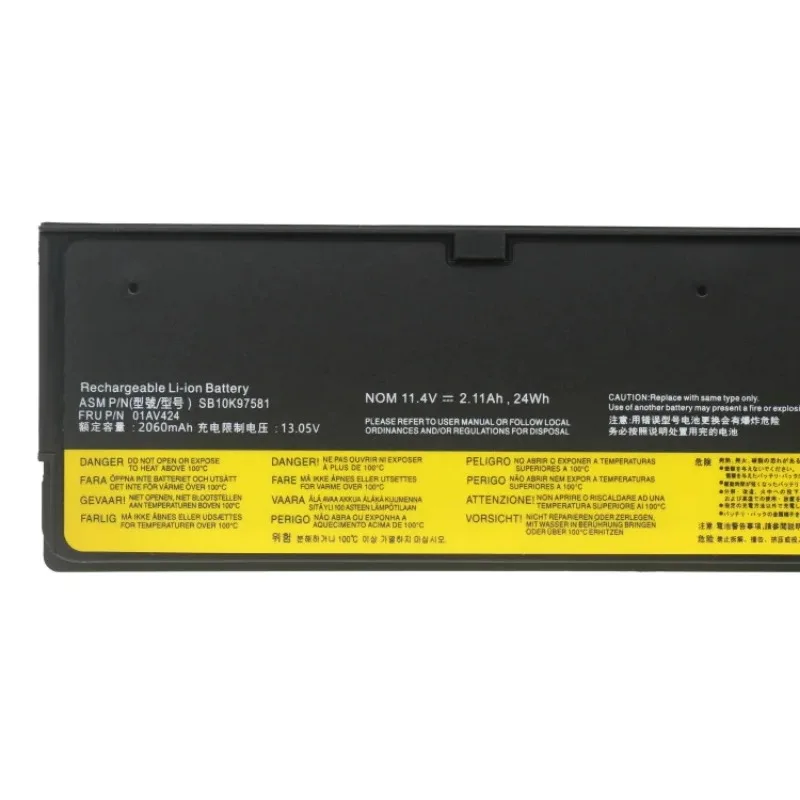 For Lenovo Thinkpad T470 T480 T570 T580 P51 P52S TP00088A 61/61+ 01AV422 SB10K97579 24wh/48wh/72wh laptop battery