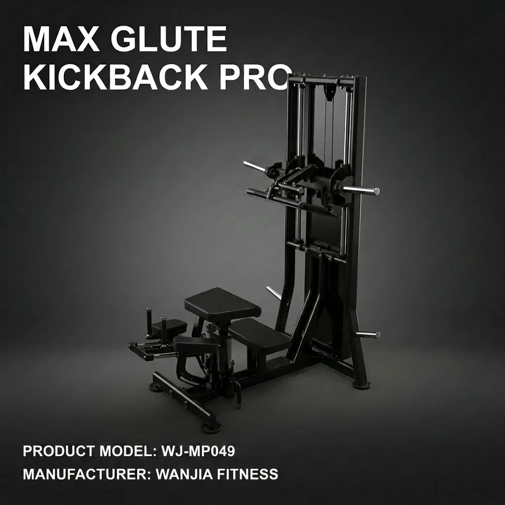 Your Gym Upgrade Essential Premium Plate Loaded Glute Kickback Machine for Sculpted Glutes Powerful Lower Body Workouts