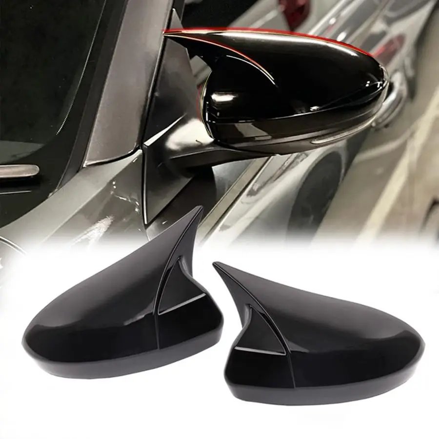 

Rear View Side Mirror Cover Door Side Mirror Cover Cap Compatible with Nissan Altima Sentra 20192023 Glossy Black