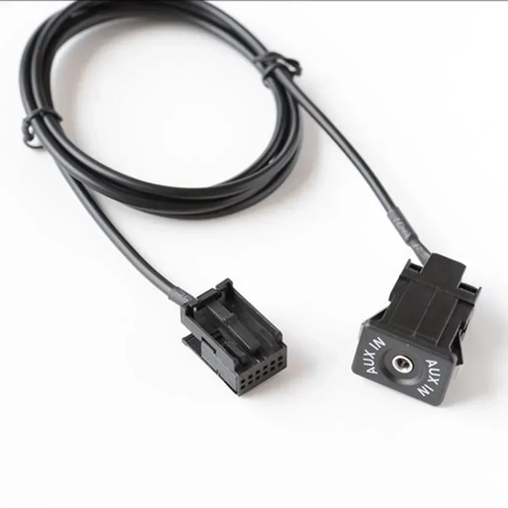 AUX Port Adapter Aux Audio Cable Installed On The Car Dashboard Anti-corrosion Central Control Panel Easy To Use