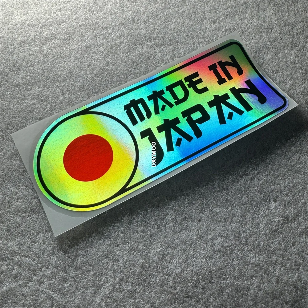 Adesivo MADE IN JAPAN 15x6cm, decalque para cobrir arranhões em carro, motocicleta, capacete, laptop, decoração