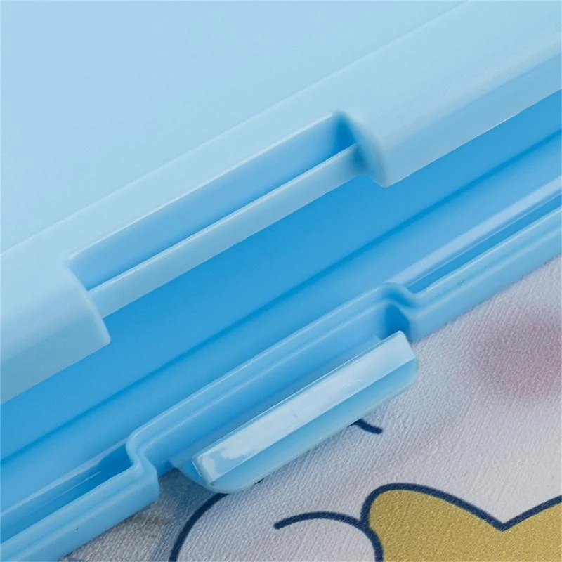 W89C File Storage Case with File Clipboard Waterproof File Folder Portable File Box