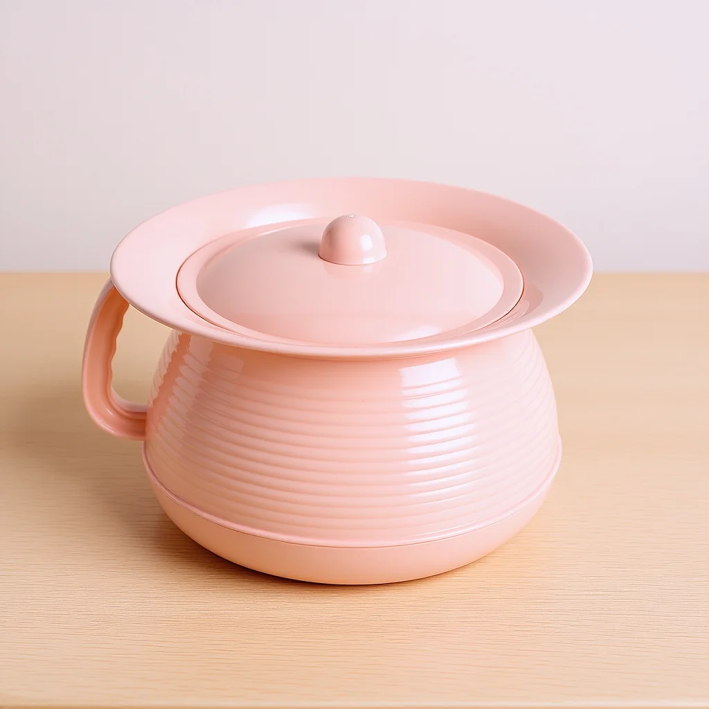 

Children Urine Bucket Portable Plastic Pee Pot For Kids Large Capacity Smooth Surface Easy Clean For Camping Travel Car Use Pink