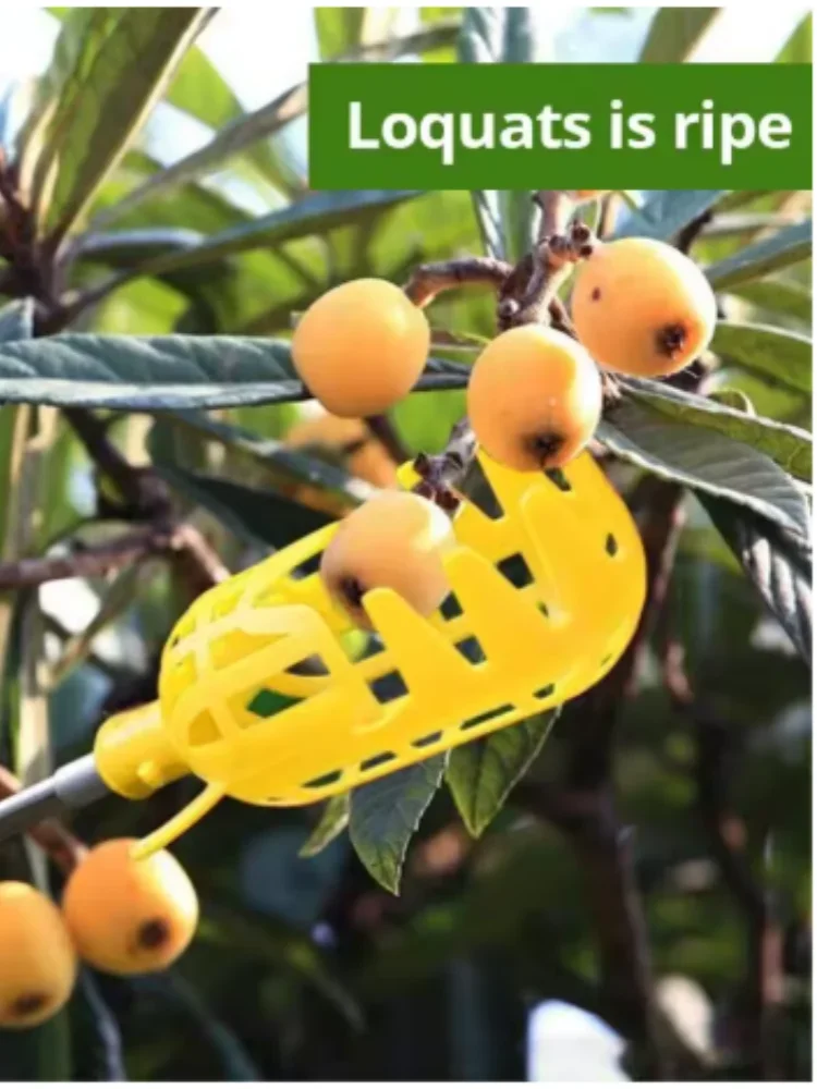 جهاز قطف حديقة المزرعة، أدوات الحدائق، سلة عميقة، رأس منتقي الفاكهة، صائد الفاكهة المريح، قطف الخوخ التفاح