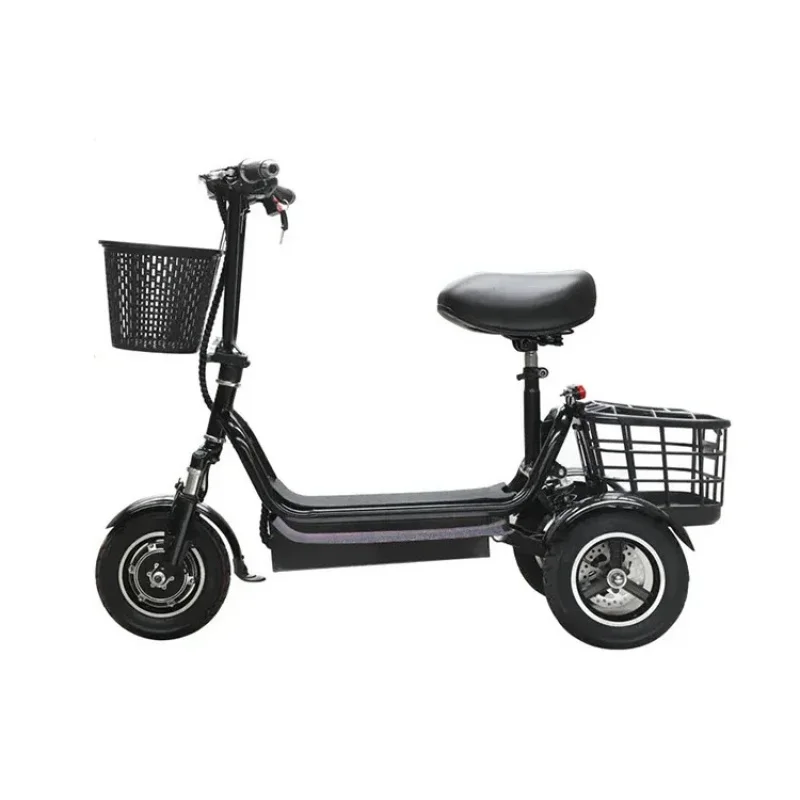 

Factory Hot Selling Quality Electric Trike Scooter Three Wheel Motorized Driving Type Tricycle
