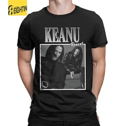 Keanu Reeves John Wick T Shirts Men 100% Cotton Creative T-Shirts O Neck Tees Short Sleeve Clothing Gift Idea