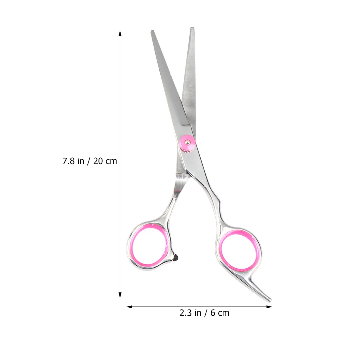 

2Pcs Hair Styling Tools Professional Barber's Shears for Families Pets Salon Durable Rustproof Easy to Carry Barber's Shears