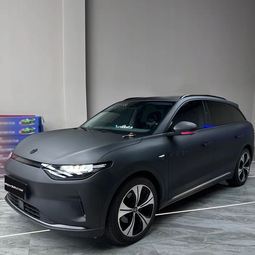 

Vinyl Wrap Matte Frosted Black Sleeve Vinyl Shrink Wrap