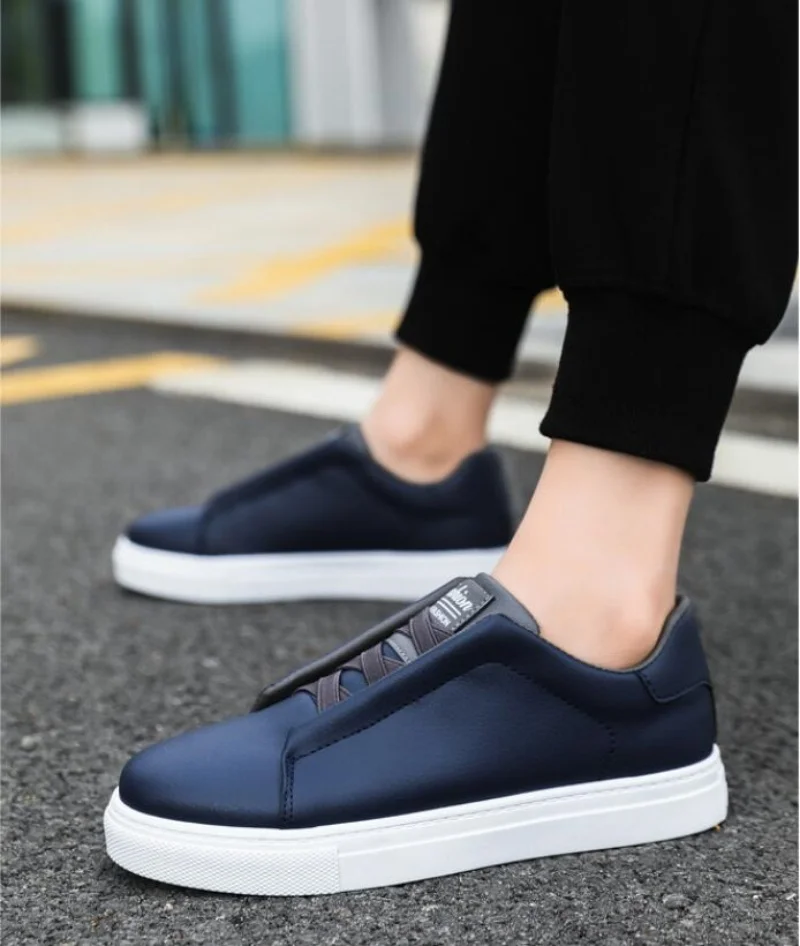 Large Size 46 Autumn Black White sneaker Skateboard shoes men Comfortable Casual shoes man Sneakers Outdoor Walking Shoes tenis