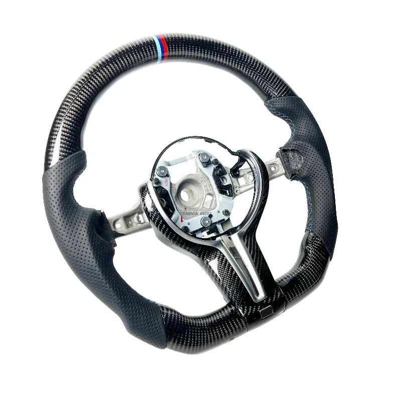 Factory customized premium carbon fiber sports steering wheel for BMW F80 F10 F12 F15 F20 F22 F30 F31 F32 F33 F36 M3