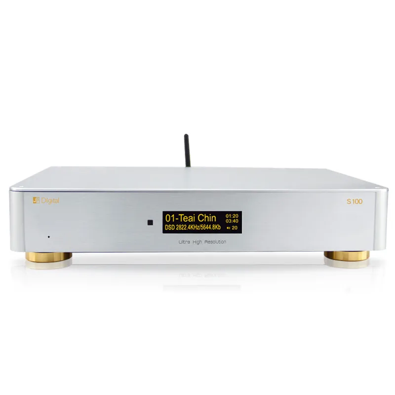 JF digitální S100 hifi hráč DSD sit' audio dekodér brian wayne transeau 5.0 přijímač PCM 32bit / 384KHZ DSD128