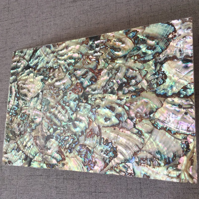 New 0.5mm Colorful Bohai Bay Abalone Shell Sheet Inlay Decor Board