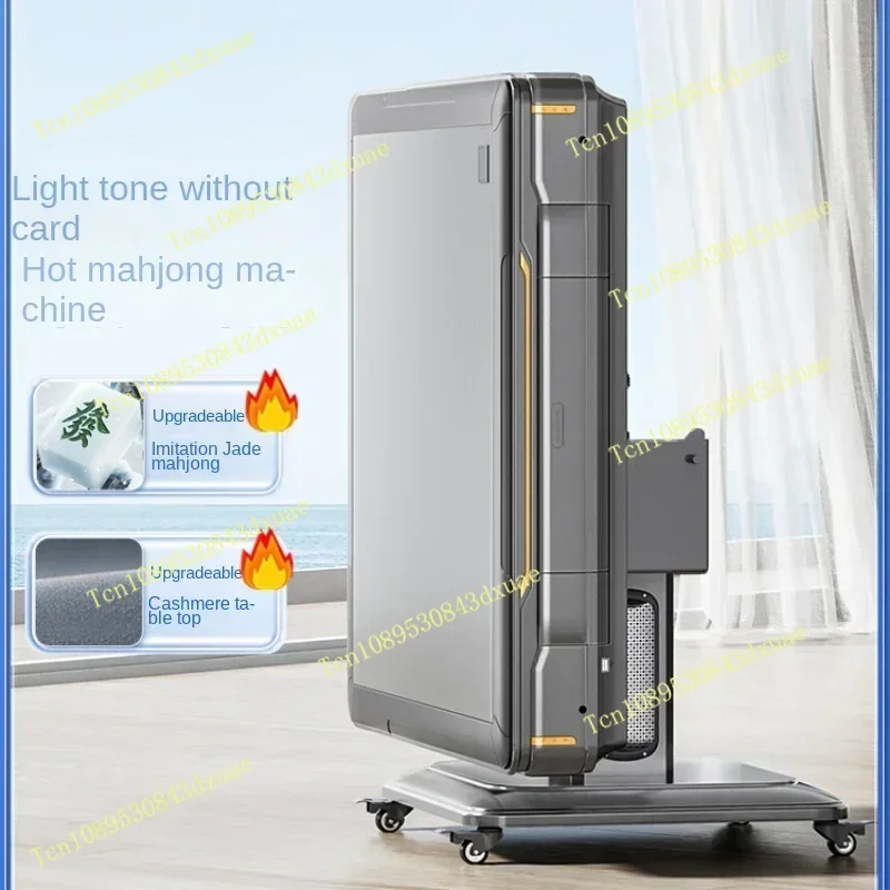 

Smart Bass Mahjong Machine Automatic Dining Table Dual-Use Heating Electric Folding Modern Mahjong Table Household